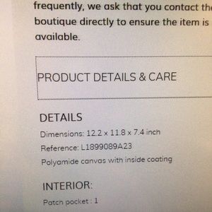 Longchamp large tote, brown